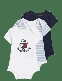 3 PACK BODY SS GIFTBOX - Kortärmad body