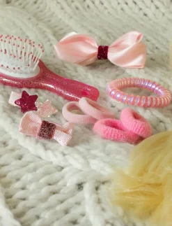 2 PACK HÅRBAND MED BORSTE - Docktillbehör