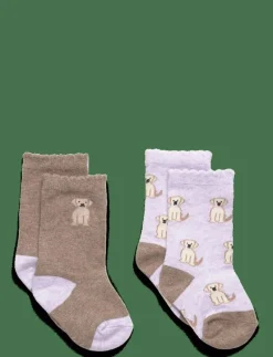 2 pack patterned socks - Strumpor & Tights