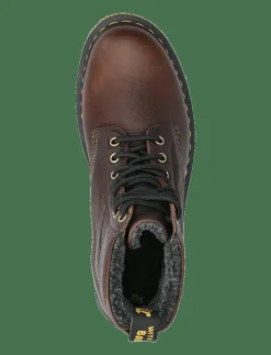 1460 WL DARK BROWN GRIZZLY - Kängor