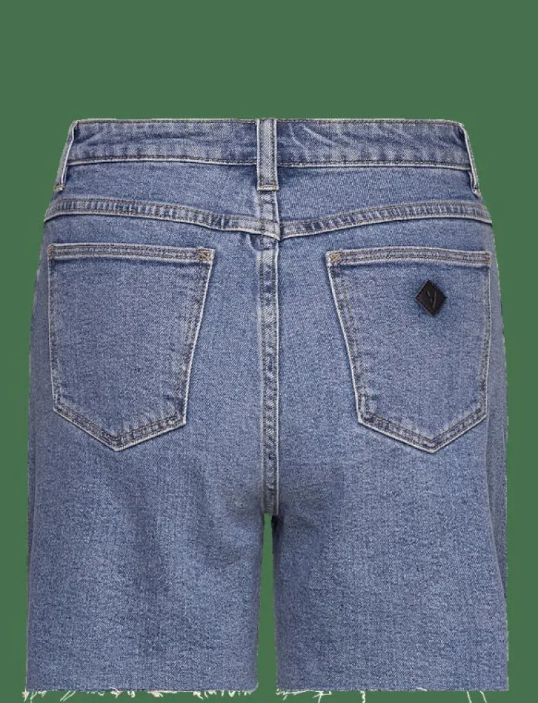 A CLAUDIA CUT OFF GEORGIA - Jeansshorts