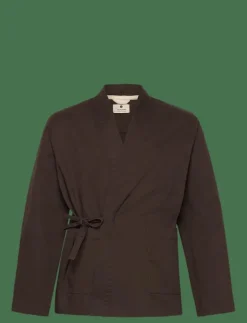 AKJESPER KIMONO OVERSHIRT - Tunna jackor