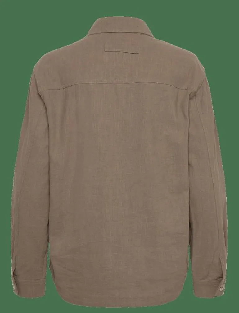 Ally Linen Brown - Overshirts
