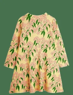Alpine flowers aop ls dress - Långärmade vardagsklänningar