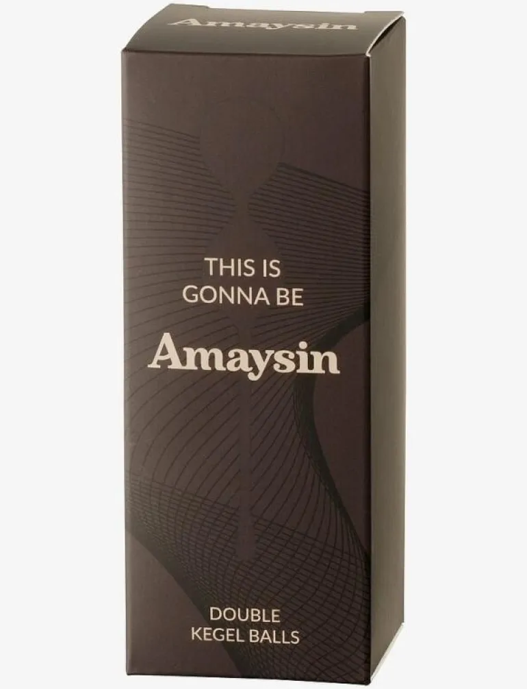 Amaysin Double Kegel Balls - Geishakulor & knipkulor
