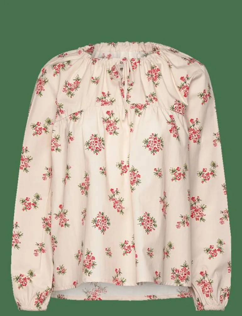ANAIS BLOUSE VINTAGE FLOWER - Långärmade blusar