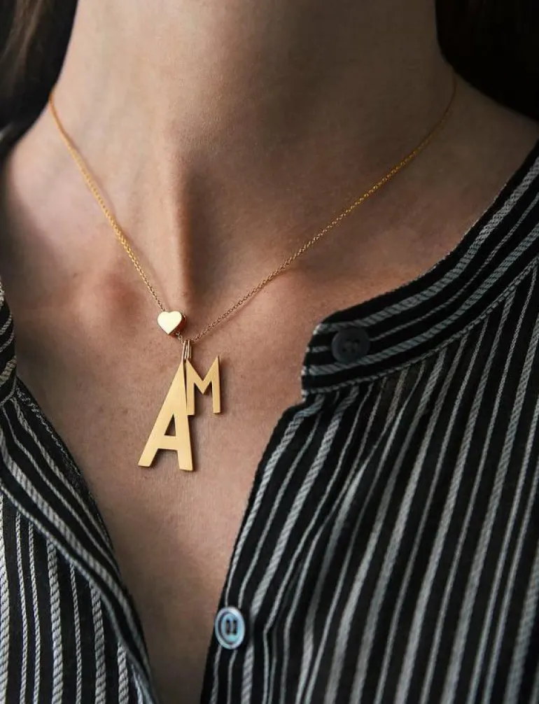 ARCHETYPES 30 MM, GOLD, A-Z - Hänge & Berlock