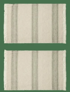 Arles Place Mat 36x50 cm w/fringes - 2 Pack - Servering