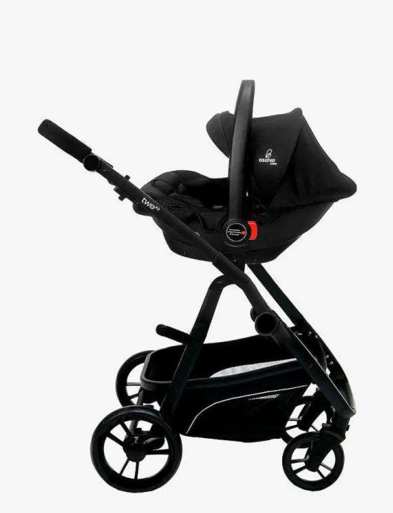 Asalvo Convertible TWO + 2, Beige - Barnvagnar