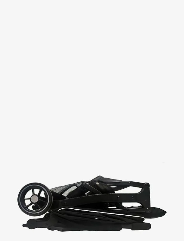 Asalvo Pushchair Amsterdam, Black - Barnvagnar