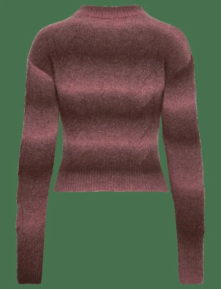 Aspen Pink Sweater - Stickat