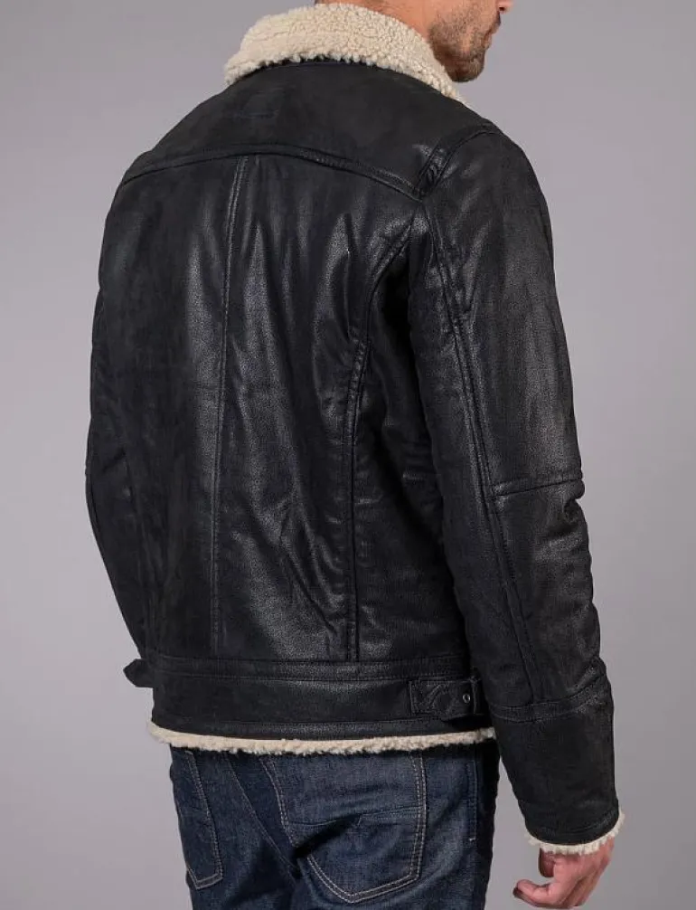 Axel Classic Pile Suede Jacket - Fodrade jackor