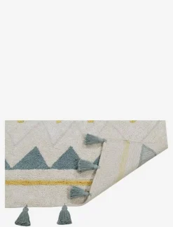 Azteca Natural-Azul Vintage/Natural-Vintage Blue - Rektangulära mattor