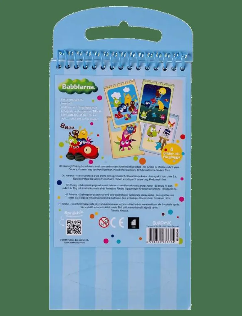 BABBLARNA, Vattenmagi Set, 4 sidor - Kalendrar & Anteckningsblock