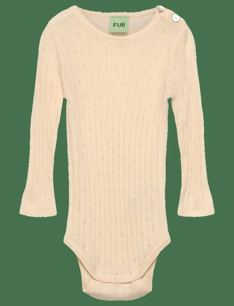 Baby Pointelle Body - Långärmad body