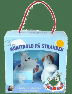 Badeboks - Mumitrold på stranden - Badleksaker