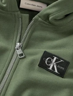 BADGE ZIP-THROUGH - Huvtröjor