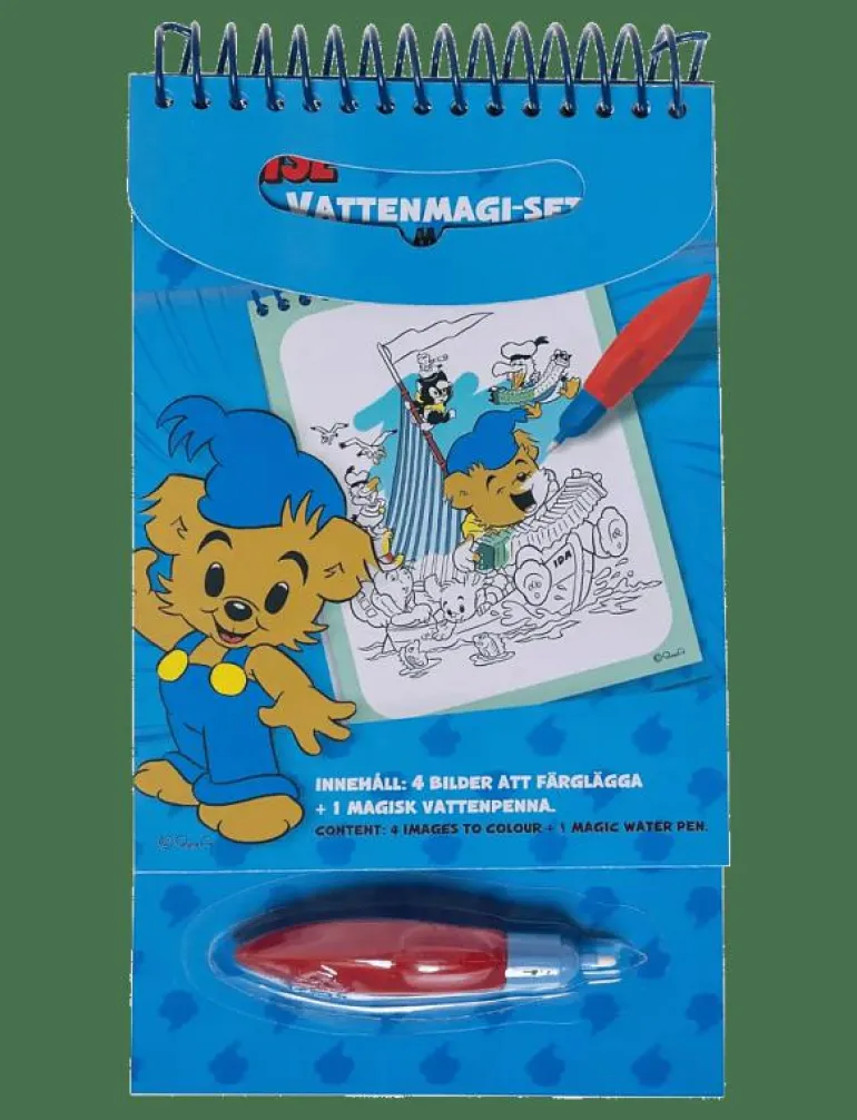 BAMSE, Vattenset med magisk vattenpenna - Målar- & pysselböcker