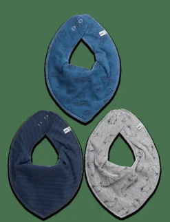 Bandana Bib Boy -AOP (3-pack) - Babyskötsel