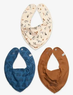 Bandana Bib Boy -AOP (3-pack) - Babyskötsel