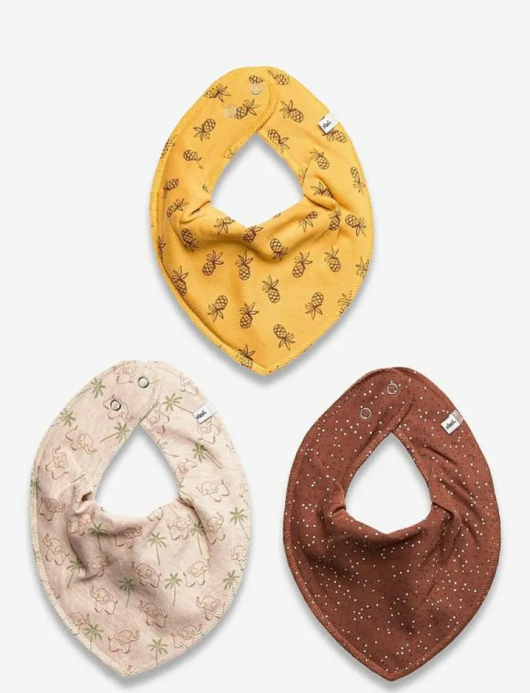 Bandana Bib Uni -AOP (3-pack) - Babyskötsel