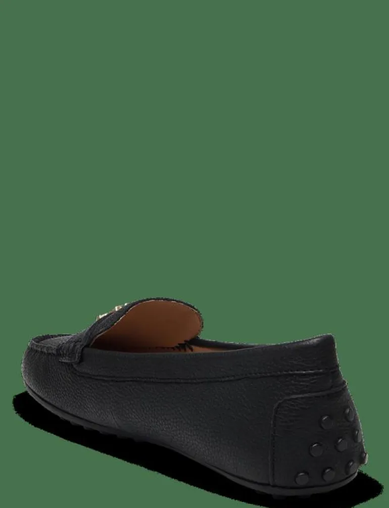 Barnsbury Pebbled Leather Driver - Loafers