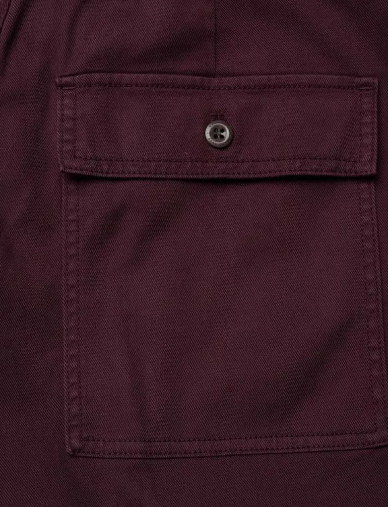 BELTED PLEAT CHINOS - Chinos