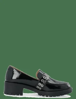BIAPEARL Buckle Loafer Faux Leather - Loafers med klack
