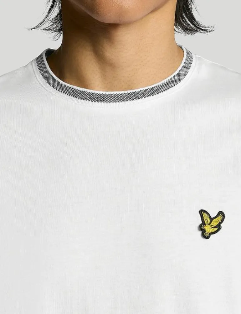 Birdseye Half Tipped T-Shirt - Kortärmad t-shirt