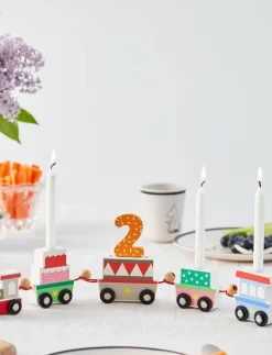 Birthday Train with Numbers - Dekorationsdetaljer