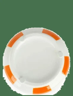 Blomkruka i keramik Floats, orange,12 cm - Krukor