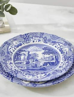 Blue Italian Lunch Plate 4-pack - Mattallrikar