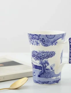 Blue Italian Mug 4-pack - Kaffekoppar