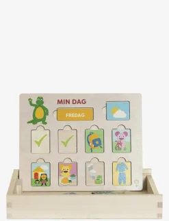 Bolibompa - Min Dag Aktivitetskalender - Träpussel