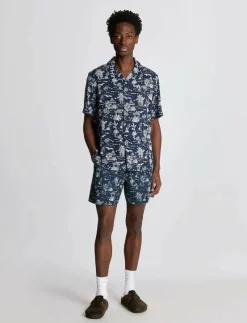 Botanical Garden Print Swimshort - Badbyxor