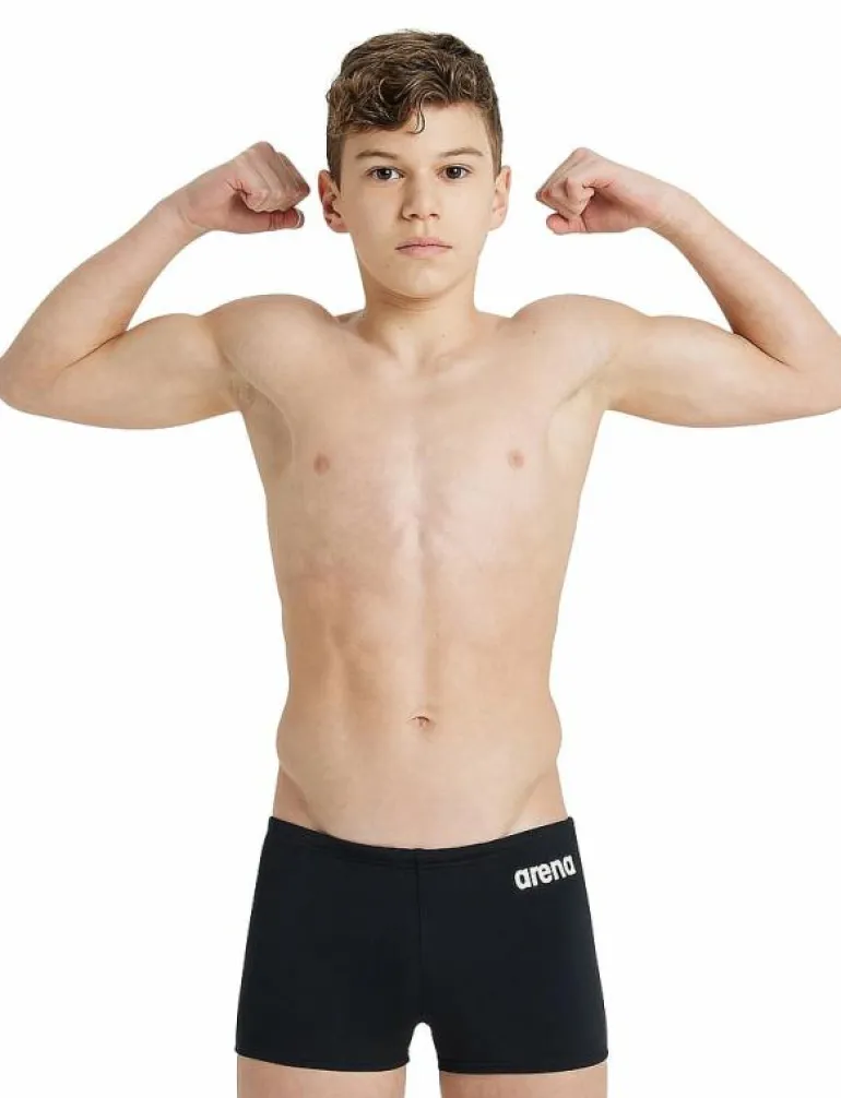 BOY'S TEAM SWIM SHORT SOLID - Badbyxa