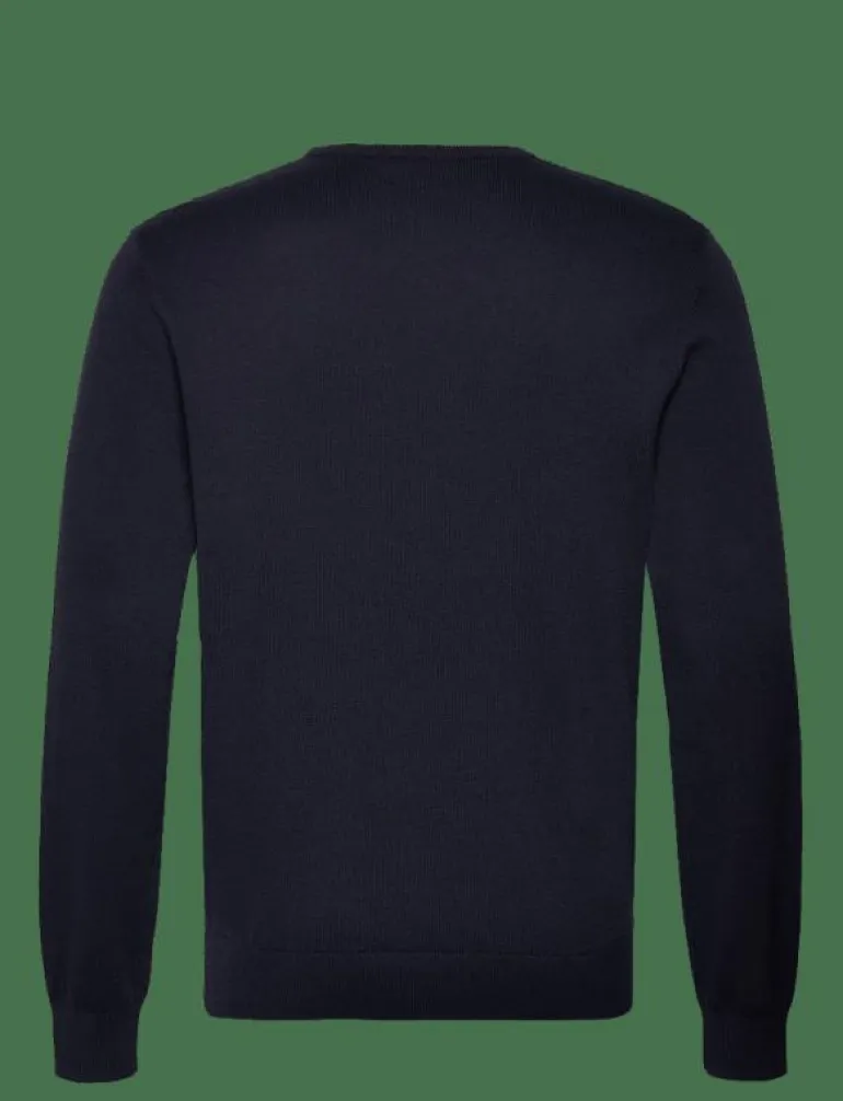 Bradley Cotton Crew Sweater - Rundhalsad