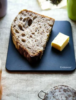 Bread & Butter Board Black 14x14 cm - Tapasplattor & set