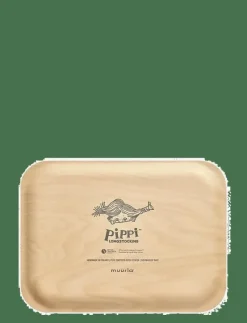 Bricka 27x20cm Pippi&Lilla Gubben - Brickor