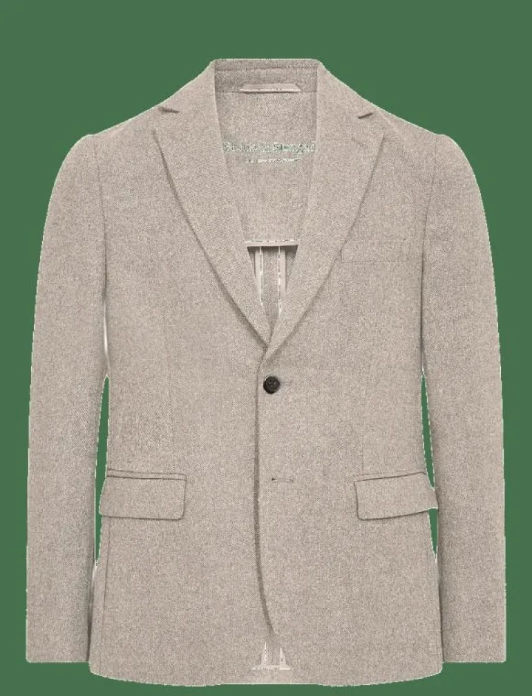 BS Chiavari Classic Fit Blazer - Enkelknäppta kavajer