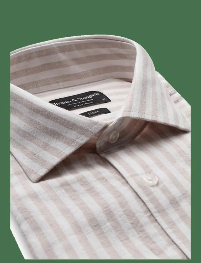 BS O'Sullivan Casual Modern Fit Shirt - Linneskjortor