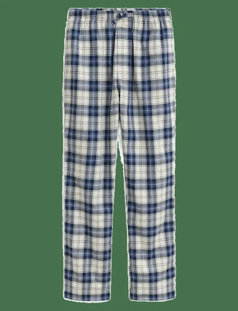 CHECKED PAJAMA PANTS - Nederdelar