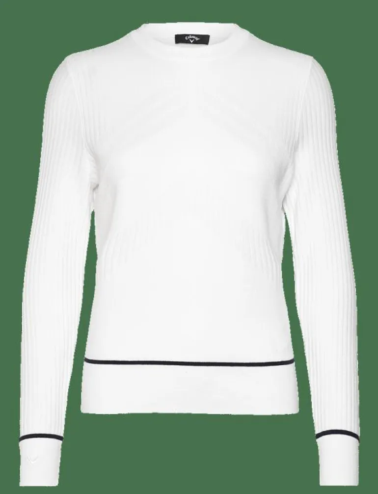 Chev Sweater with Tipping - Sweatshirts