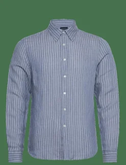 Classic Hemp Striped Shirt - Randiga skjortor