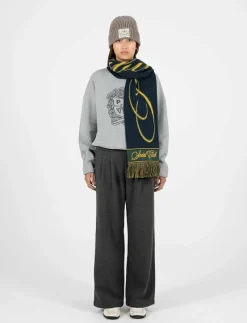 Clubhouse Jaquard Scarf Navy - Halsdukar