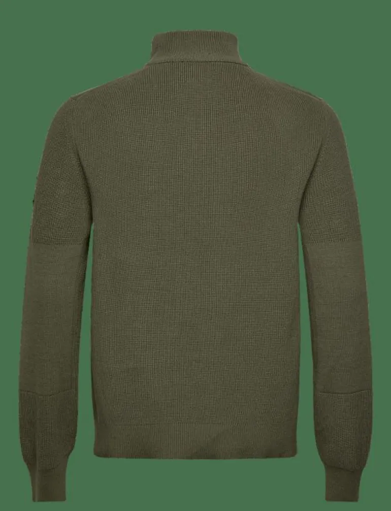 COMMANDER QUARTER ZIP JUMPER - Stickat