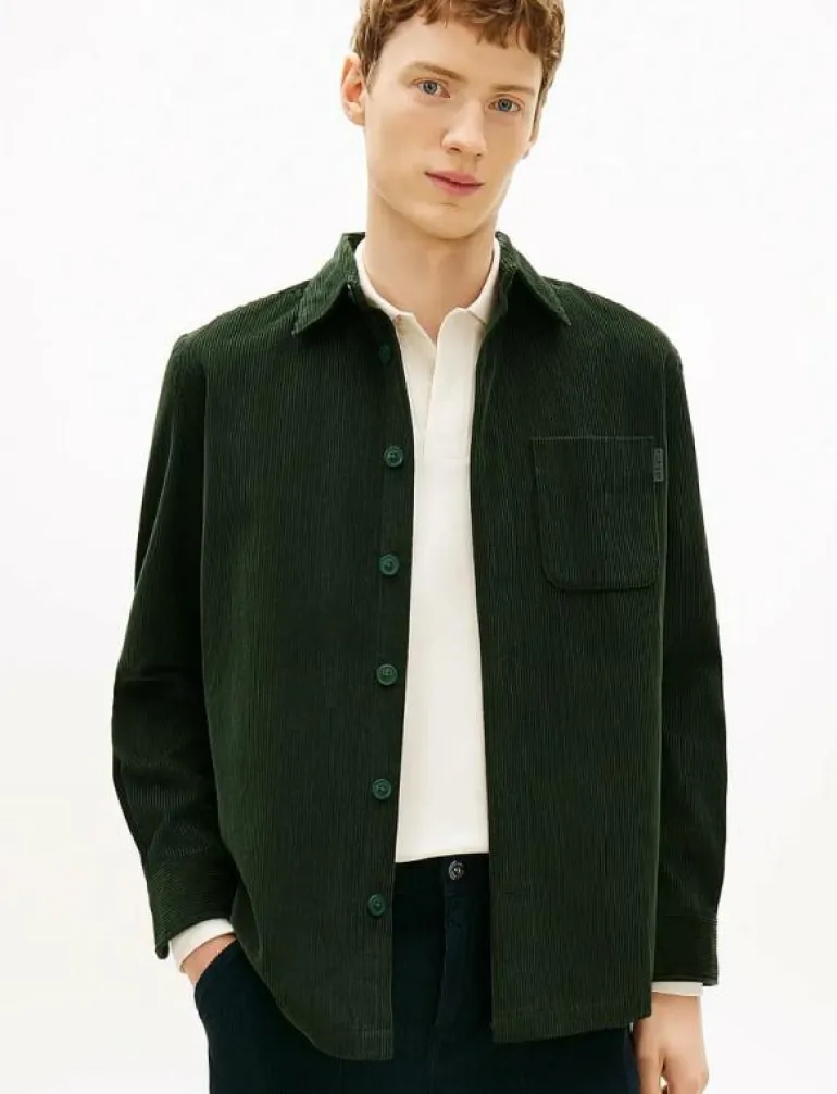 CORDUROY RLX OVERSHIRT - Manchesterskjortor