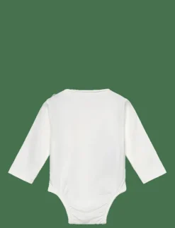 Cotton body pocket - Långärmad body