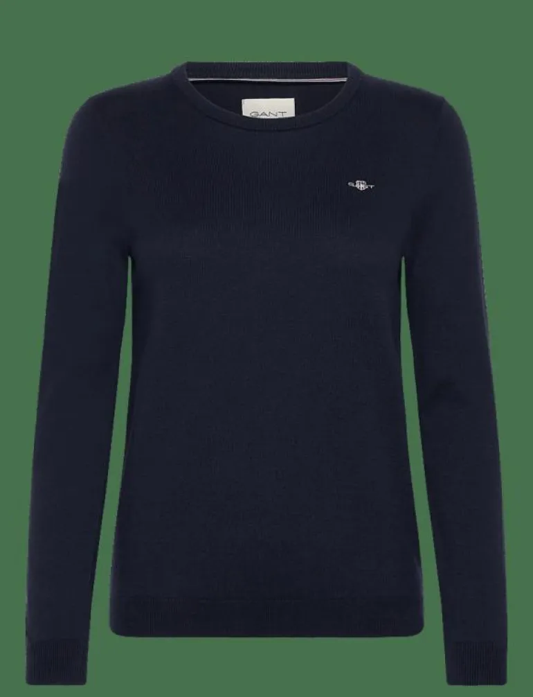 COTTON C-NECK - Stickat