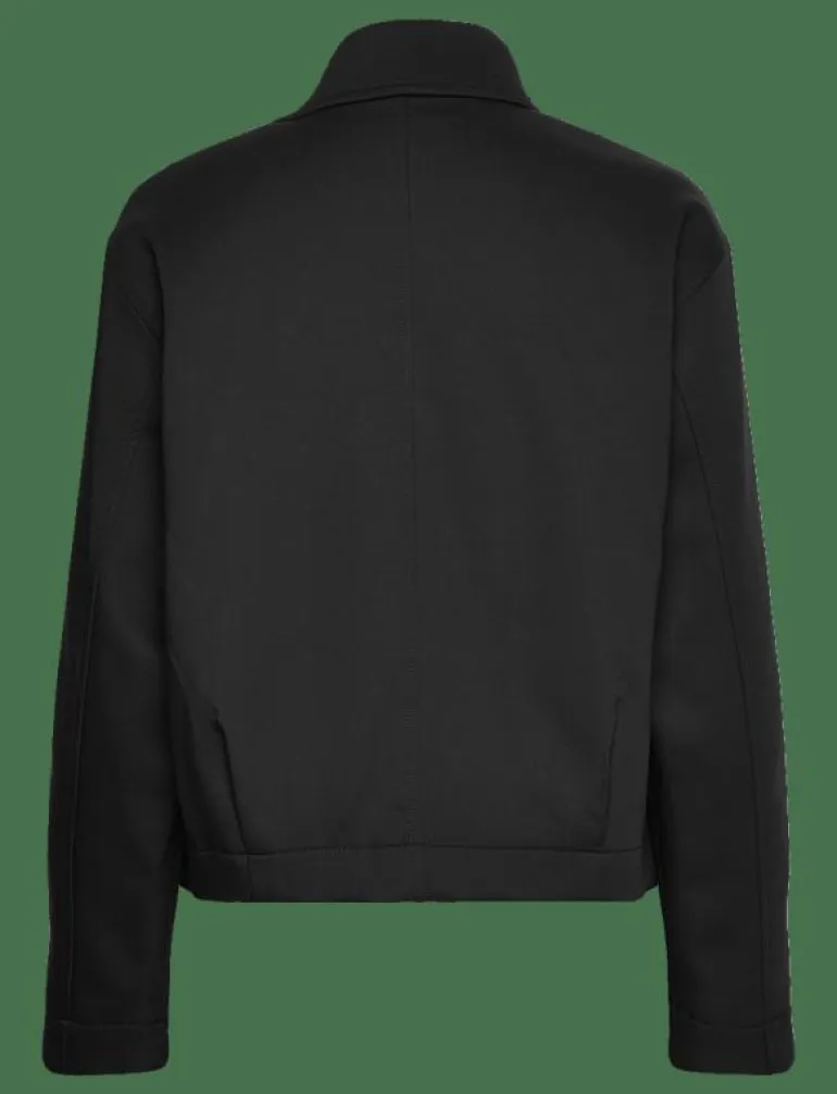 Cotton jacket with shirt collar - Tunna jackor